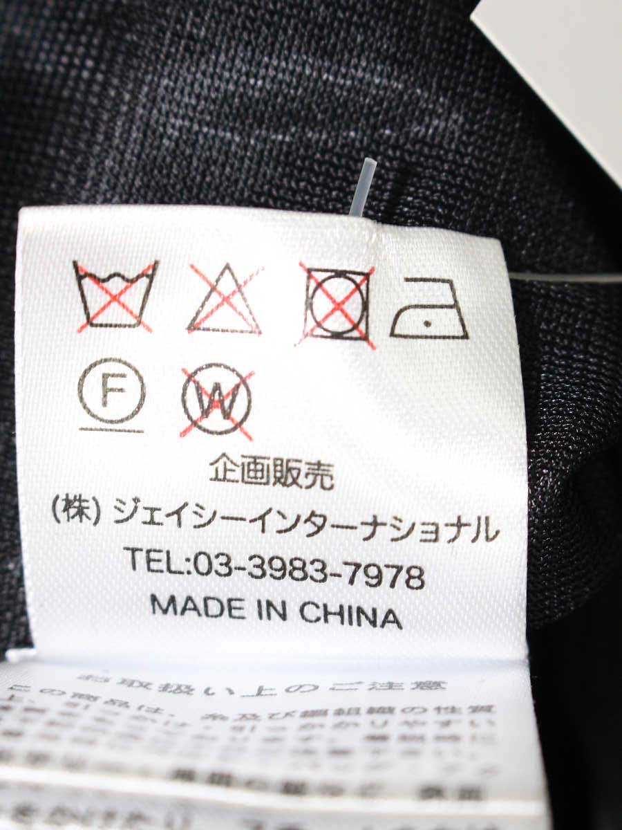 スーパービューティー ワンピース 40 ブラック 香水柄 IT6V4RORSSDM