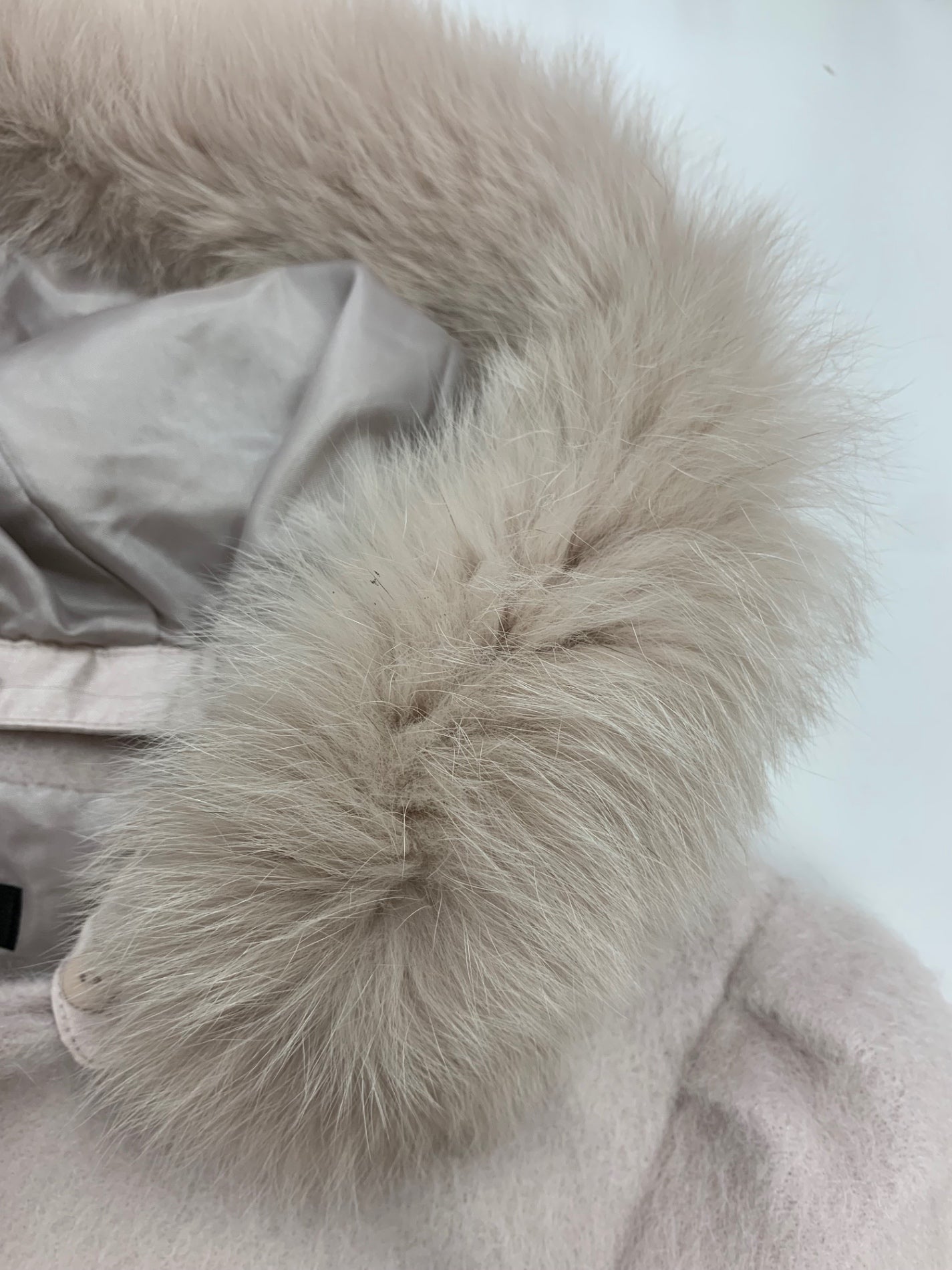 トゥービーシック W5794-433-12 コート X ピンク ショートフォックスファー 2way モヘヤ混 フード ITCSW3QFL74O