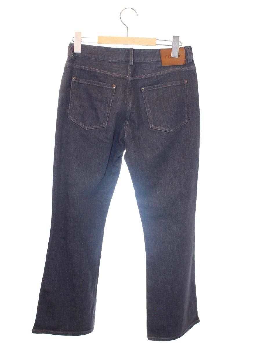 フォクシーブティック Pants Azure 40999 デニムパンツ 40 ネイビーグレー ITU3JL99I4MM