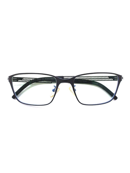 アイゾーンニューヨーク IDRIVE P134-DRBK メガネ ブラック/ブルー メタルフレーム スクエア IT15C1D3N4S8 【SALE】