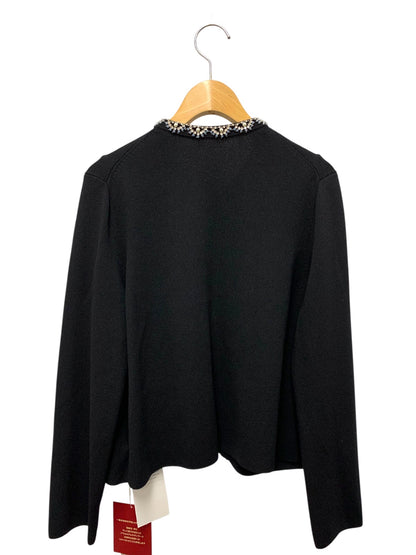 アマカ ビジューニットボレロ V5N72-440-29 カーディガン 40 ブラック ITM0BJYSYI3W