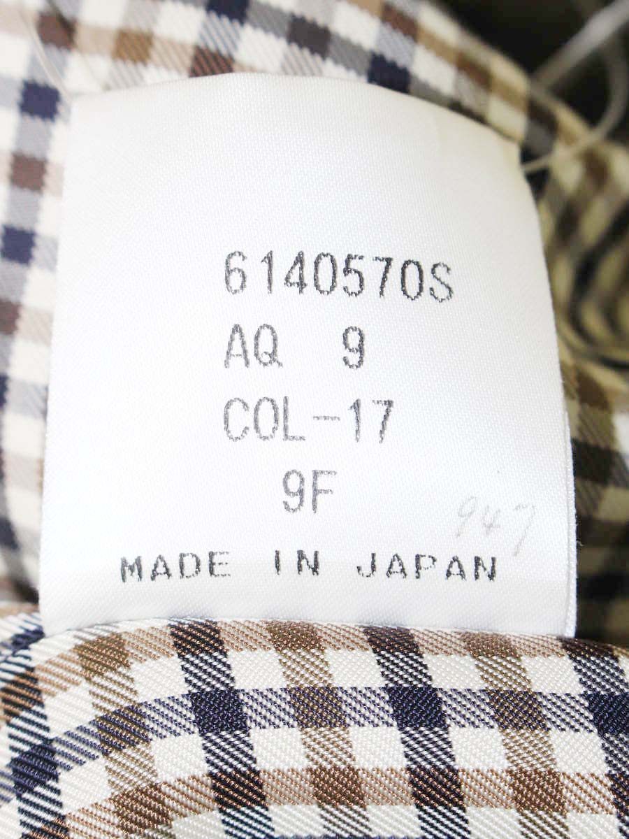 アクアスキュータム 6140570S テーラードジャケット 9F ネイビー チェック ITHUZH3HU2KO 【SALE】