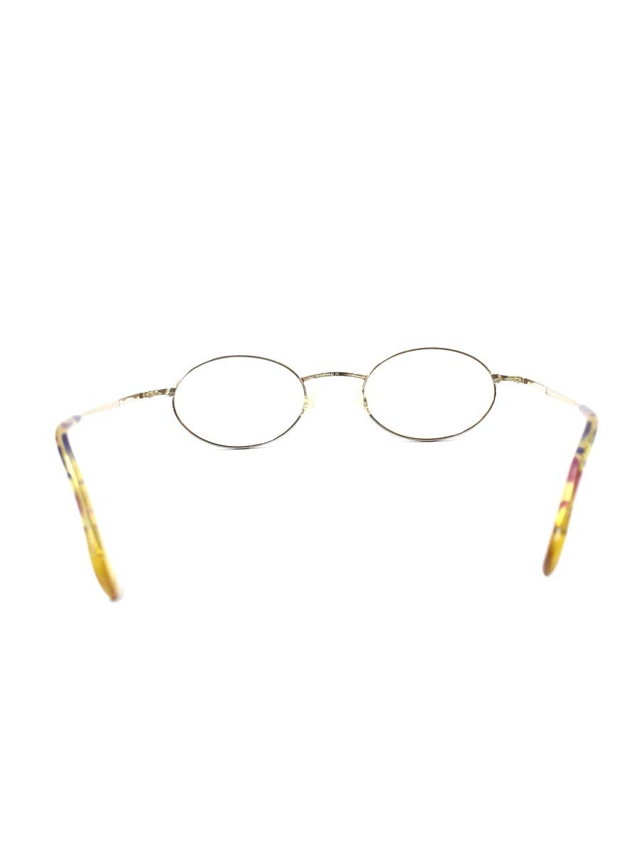 マルコポーロ 3444 メガネ ゴールド/マルチカラー メタルフレーム オーバル ITUTVBBF303E