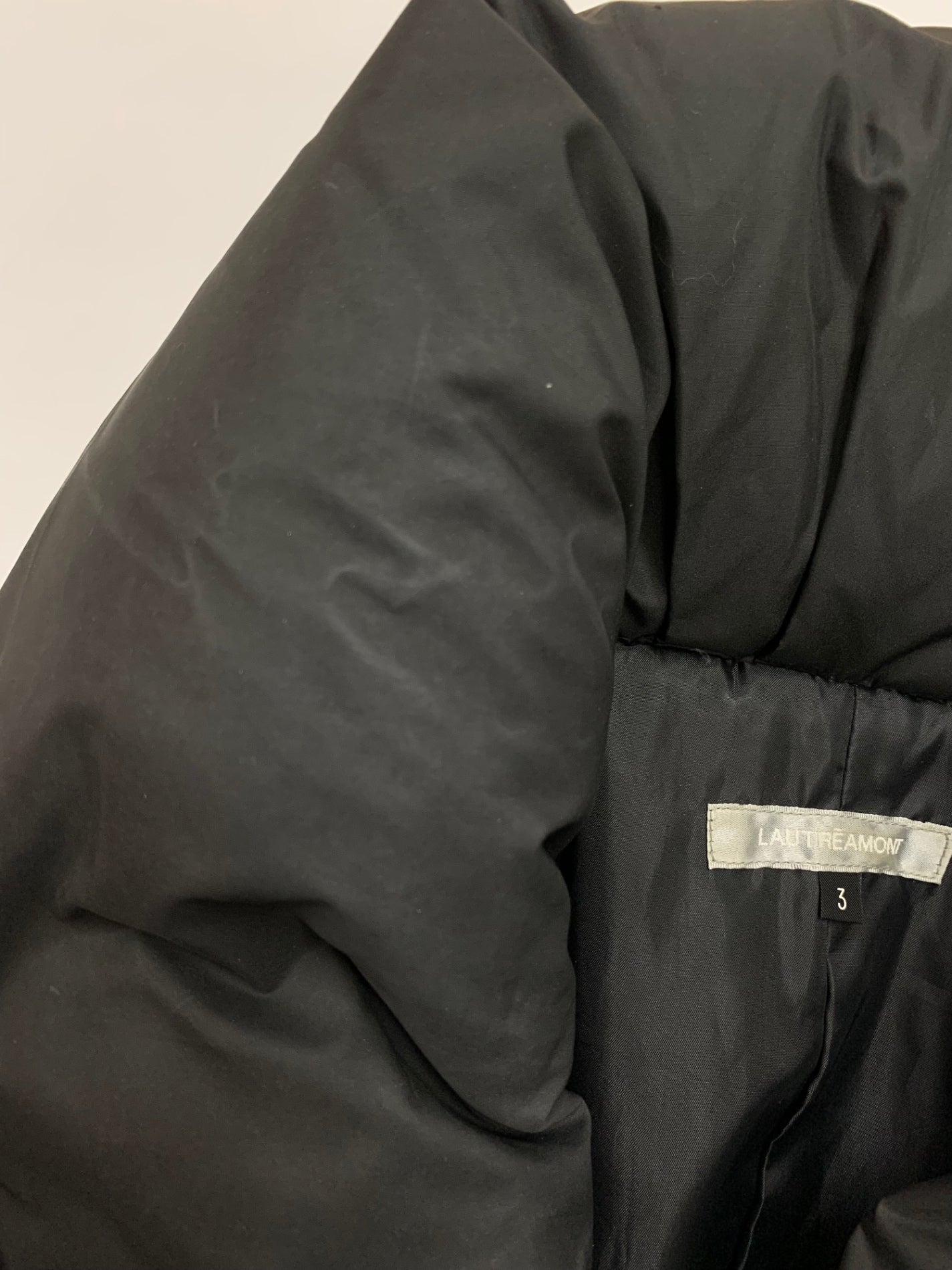 ロートレアモン 3704-97088-4 ダウンコート 3 ブラック ITAJ478EM3RW