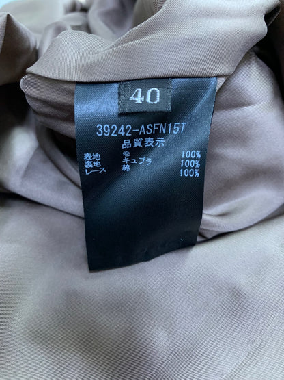 フォクシーブティック サーキュラー 39242 スカート 40 ブラウン フレア ITXAKN2VIH5W