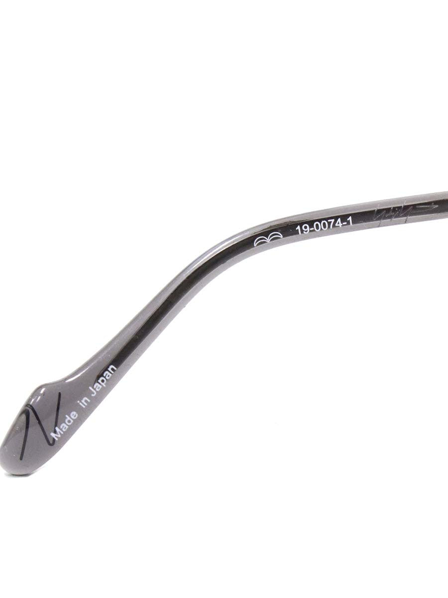 ヨウジヤマモト 19ｰ0074-1 メガネ クリアグレー/ガンメタル ウェリントン ITWX6CF1MUP6