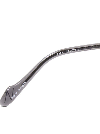 ヨウジヤマモト 19ｰ0074-1 メガネ クリアグレー/ガンメタル ウェリントン ITWX6CF1MUP6