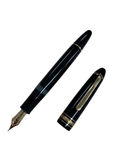 モンブラン 万年筆 旧マイスターシュテュック146 ブラック F 14K 全金 IT6N5GRYURIG