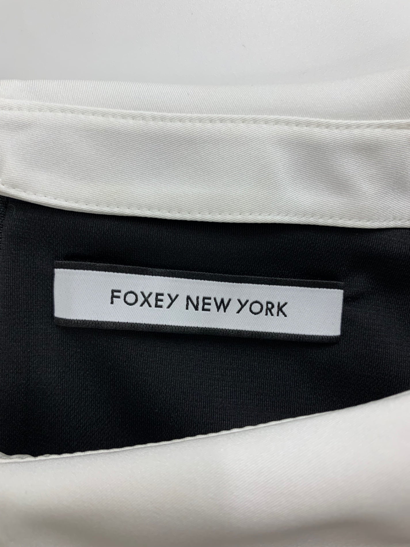 美品】フォクシー ブティック 毛100% スカラップ切り替え ワンピース