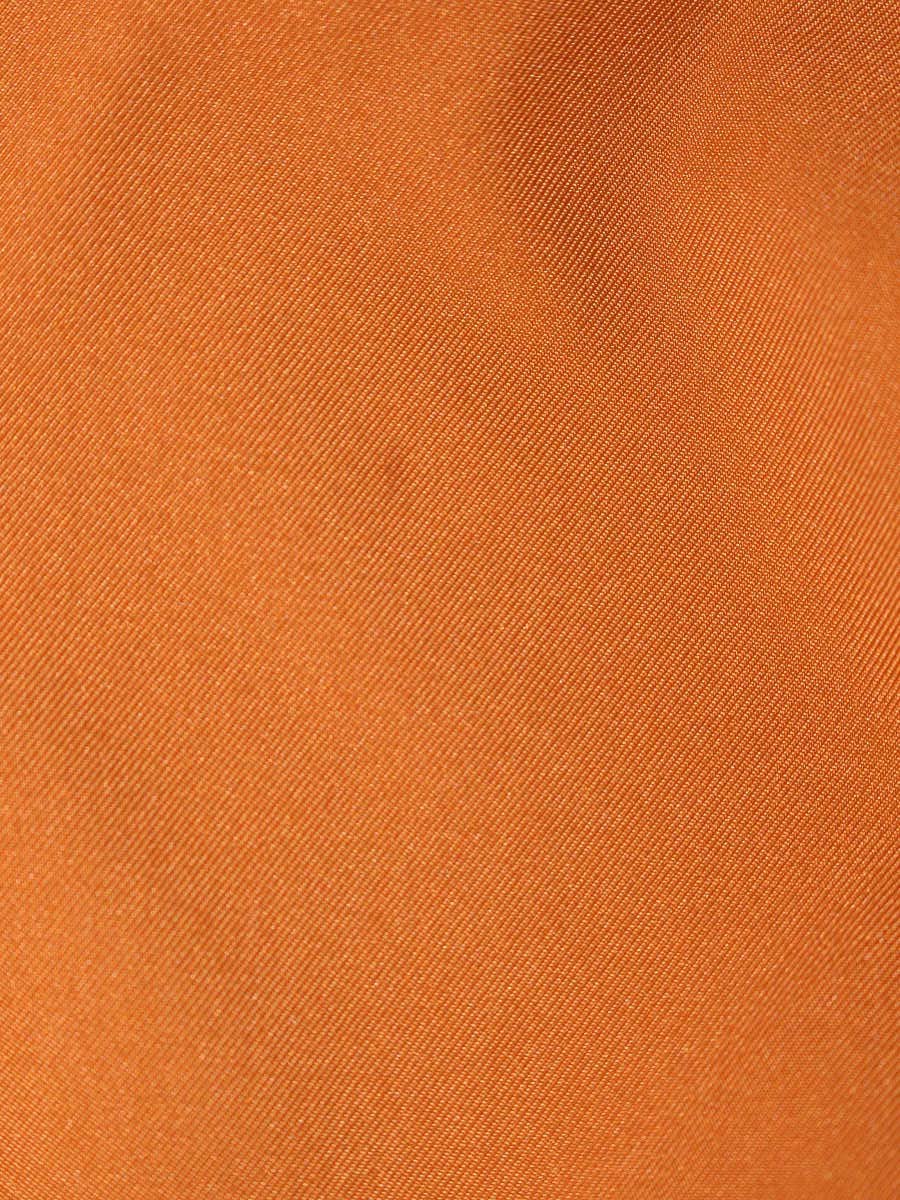 フォクシーニューヨーク ストレッチタフタ 24126 スカート 38 オレンジ IT0GNPT1CD0C