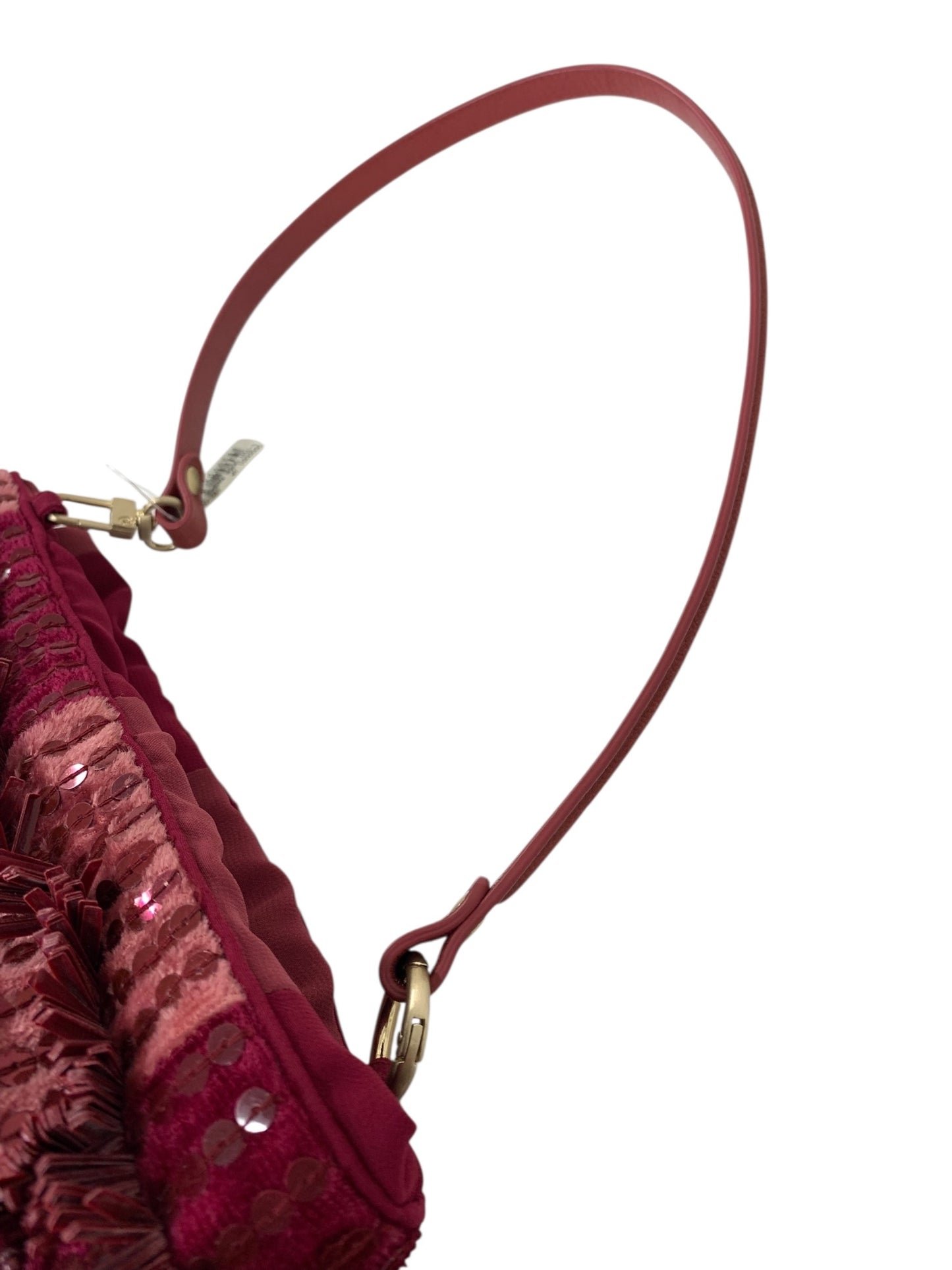 ジャマンピュエッシュ ハンドバッグ ワインレッド ビーズ 2WAY ITFG6SZZCTEC