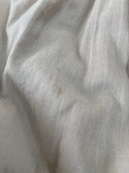 マリハ Vネックワンピース 36 ベージュ ティアード コットン IT6VK4U2VXR6