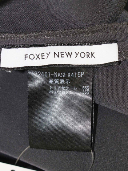 フォクシーニューヨーク イリプスフレアー 32461 スカート 38 グレー ITV2GTKYY200