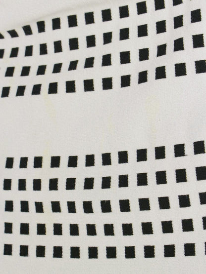 エムズグレイシー フィット＆フレアニット 018338 ワンピース 40 ブラック リボン ITXI3ABWB68S