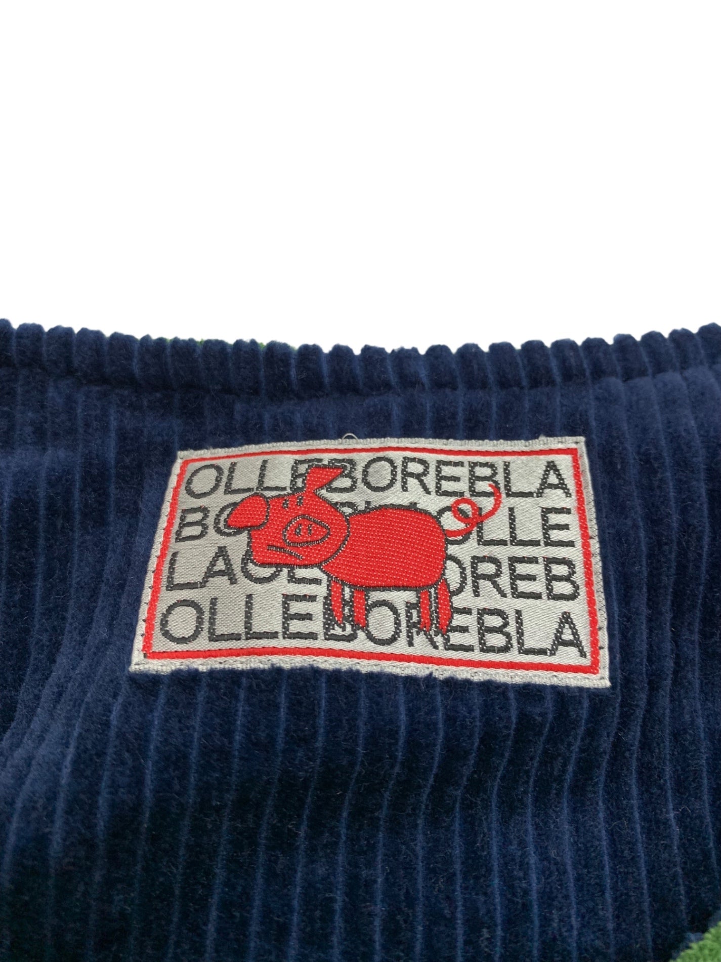 アルベロベロ 313647 コート F グリーン ノーカラー ぶたさんモチーフ ジップアップ ITYJTDRCOWGS