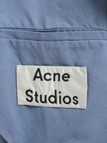 アクネストゥディオズ 2091070 ジャケット 36 ブルー ダメージ加工 IT6XGKFSC6VF