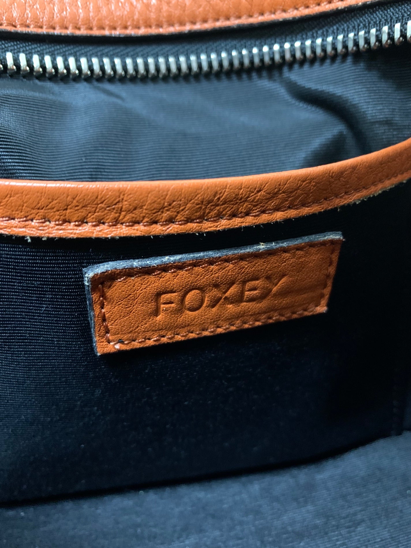 デイジーリンforフォクシー 34825 トートバッグ オレンジ レザー ITPX4DX4ASCE