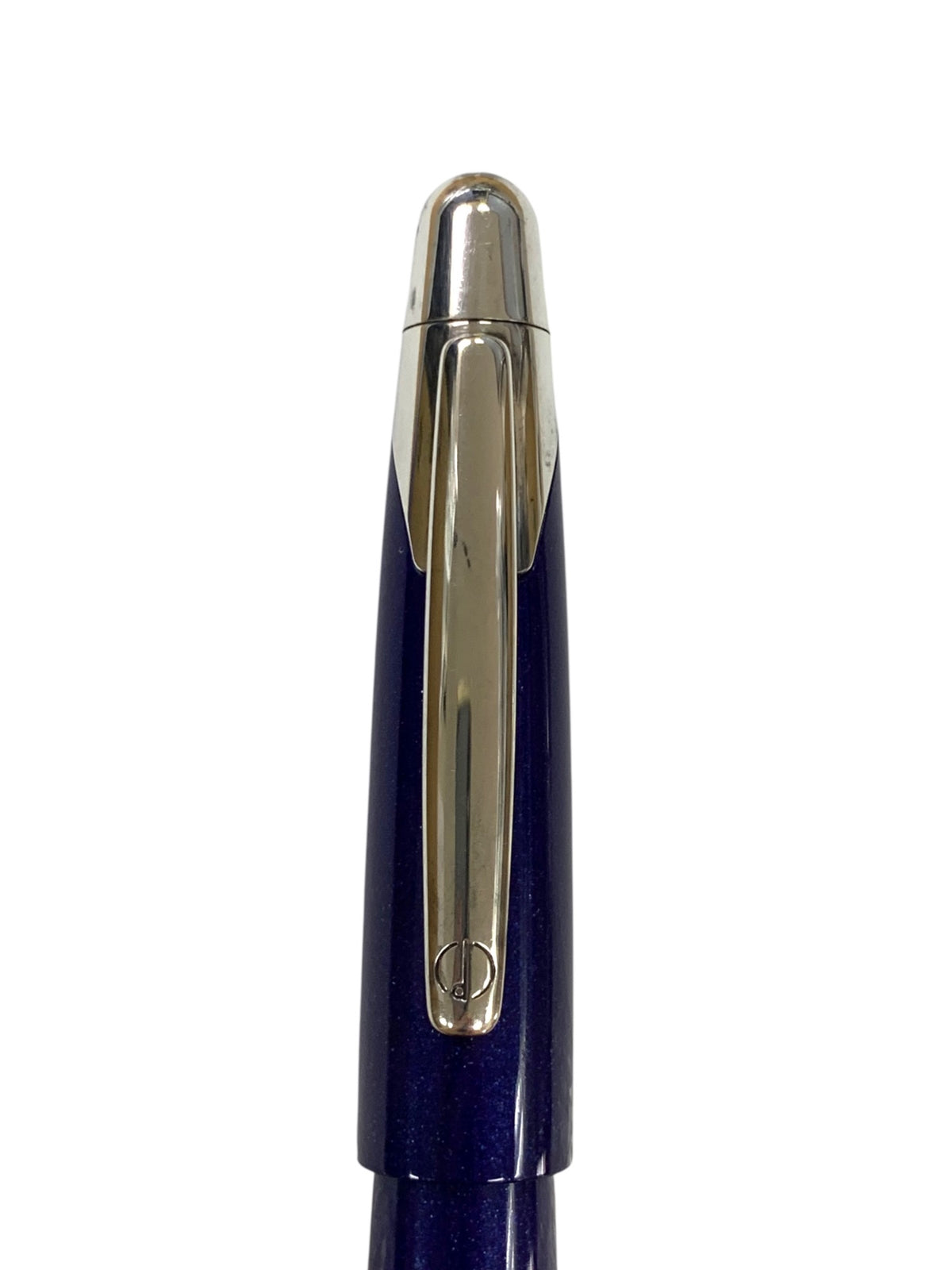 ダンヒル 万年筆 A.D.2000 アジュールブルー シルバー M 18K ITP8IKC4QPXC