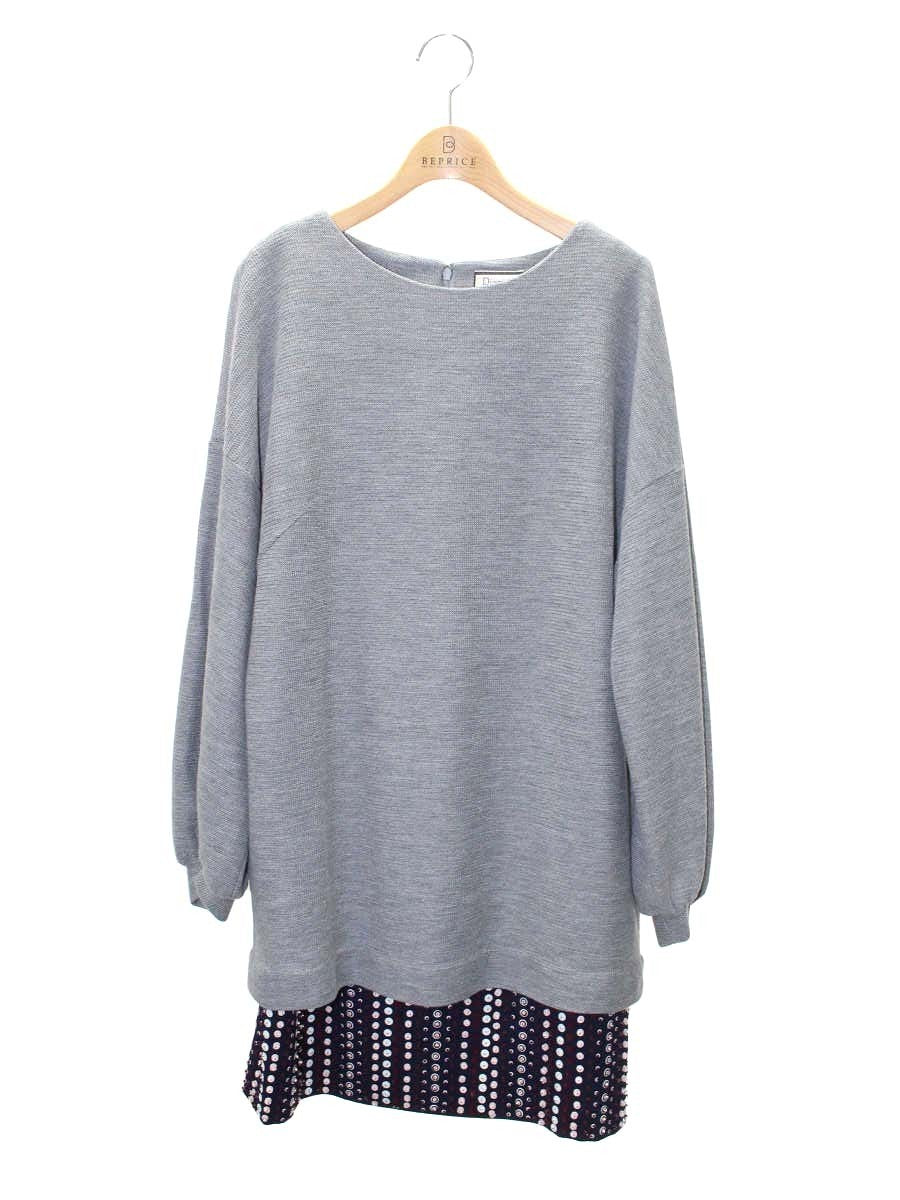 ダイアグラム 36331088-0 ワンピース 36 グレー スパンコール ITAQ55XD0TQ0