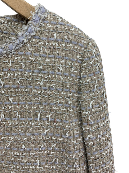 フォクシーブティック Jacket Fiore 43253 ジャケット 40 ベージュ ツイード ITSN2YU24U98