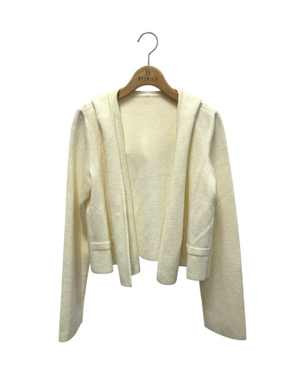 フォクシーブティック HOODIE LINE 39484 カーディガン ホワイト 麻 ITCMST8BIKV0