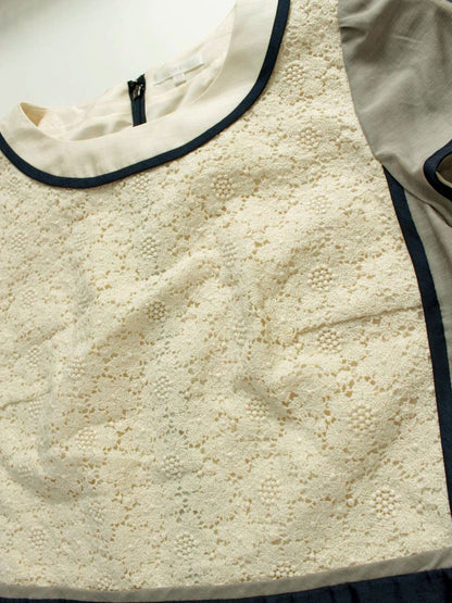 トゥービーシック W5J55-141-76 ワンピース 42 グレー センターレース IT8F3QMVP2RS 【SALE】