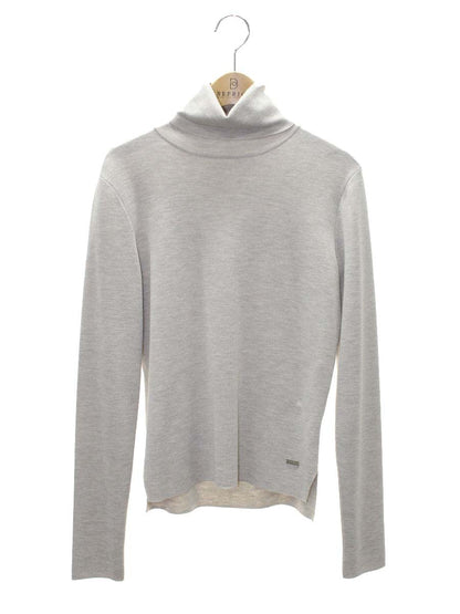 フォクシーブティック Knit Top Grace Turtle 39116 ニット セーター 40 グレージュ 2020年増産品 ITABDOXKKNGW