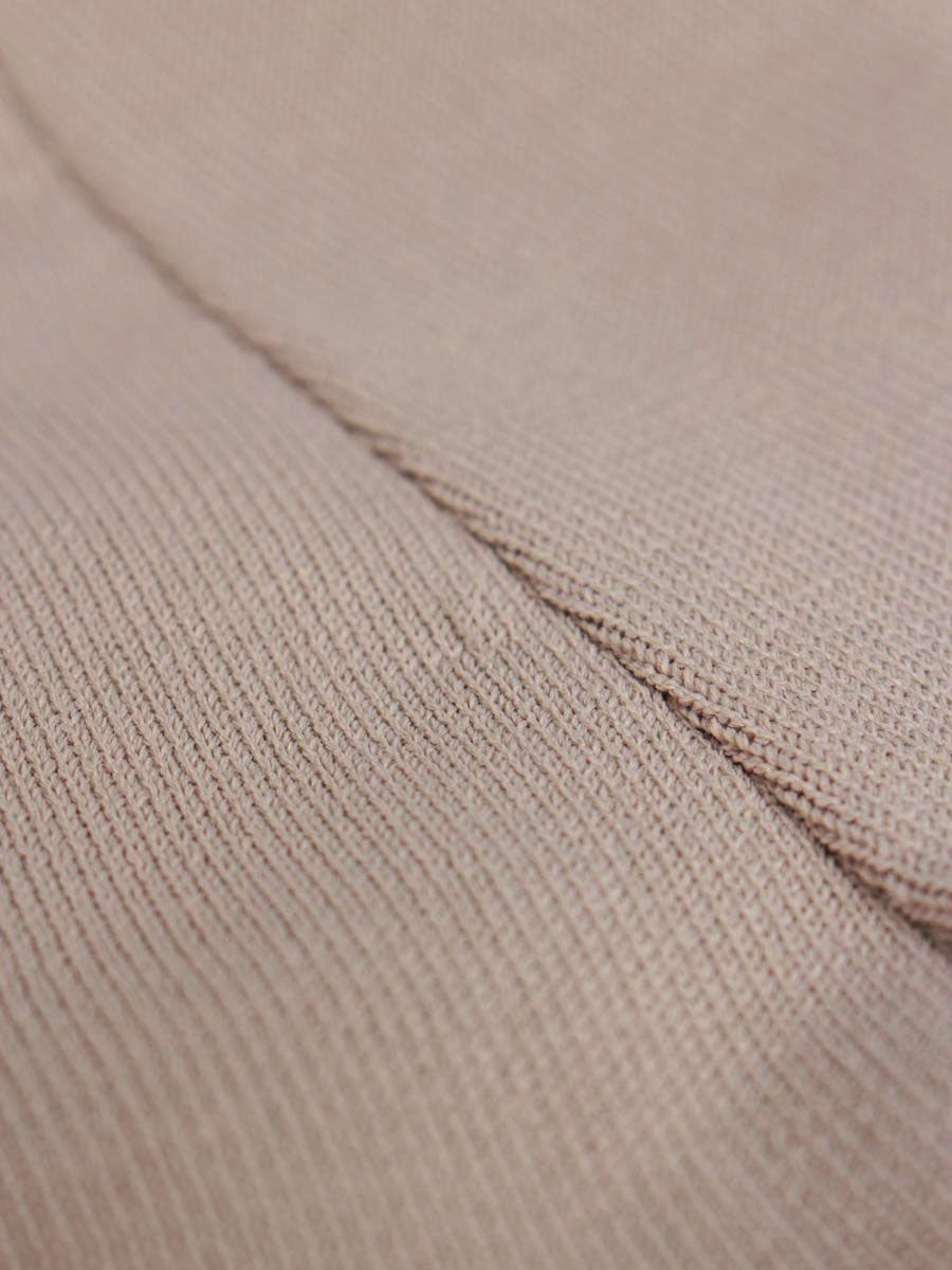 ルネ basic 5912120 カーディガン 38 グレージュ カメリアボタン ロング フード ITS9SB8HTMDK