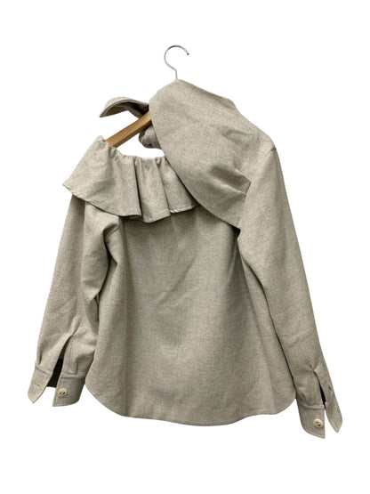 フォイユ tops_3 プルオーバー F ベージュ 25AW フリル リボン ITAGRCIMOENM
