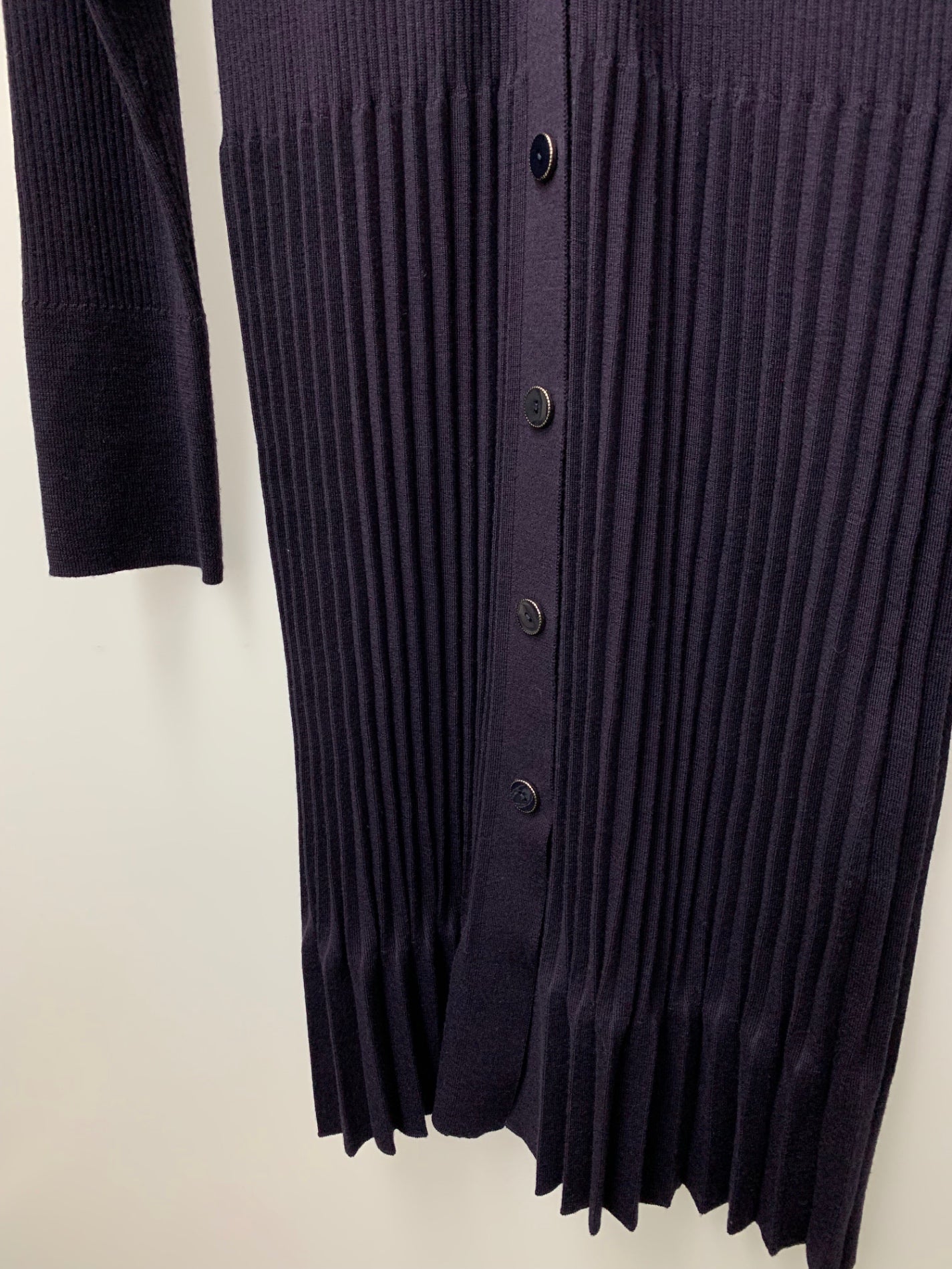 フォクシーブティック Cardigan Georgia 43914 ロングカーディガン 38 パープル ITT6QD02L2I8