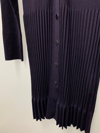 フォクシーブティック Cardigan Georgia 43914 ロングカーディガン 38 パープル ITT6QD02L2I8