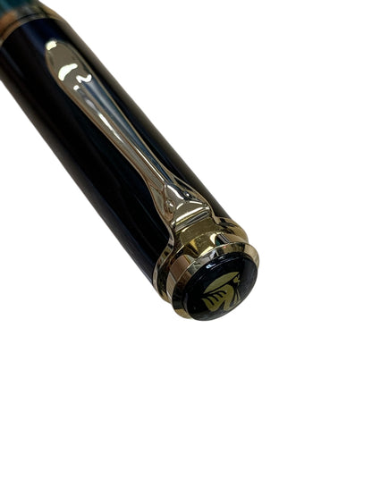 ペリカン 万年筆 スーベレーン M400 グリーン EF 14C 585 ITD1QWC8NTGE