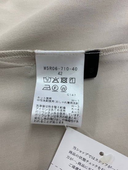 トゥービーシック ワルツラインストーン ワイドパンツ W5R06-710-40 42 ベージュ 25SS IT0N5T0XJXLW