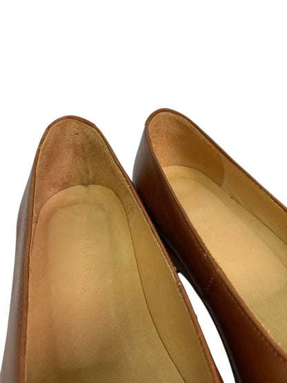 デルモナコ Pumps パンプス 24 ブラウン レザー ITPY3AD7KCQG
