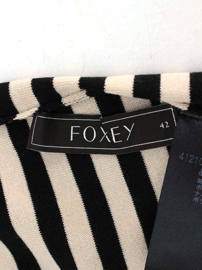 フォクシーブティック Tシャツ カットソー 41210 ボーダー ボーダー