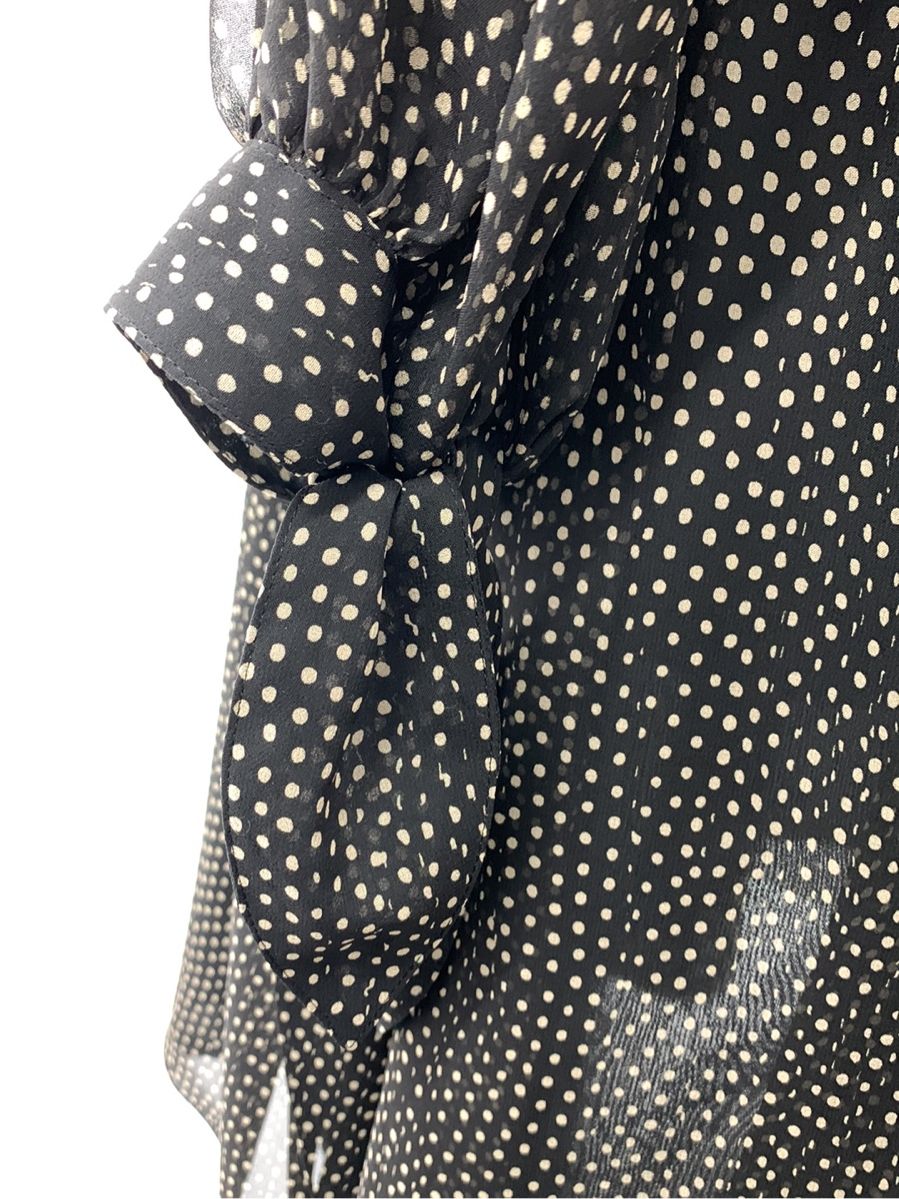 フォクシーニューヨーク ワンピース Flapper Dot Dress 2021年増産品 ドット 半端袖 38