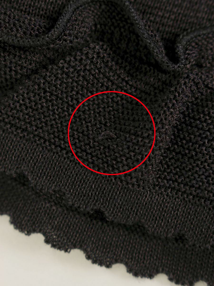 エムズグレイシー カーディガン フリルポンチョ 半端袖 38