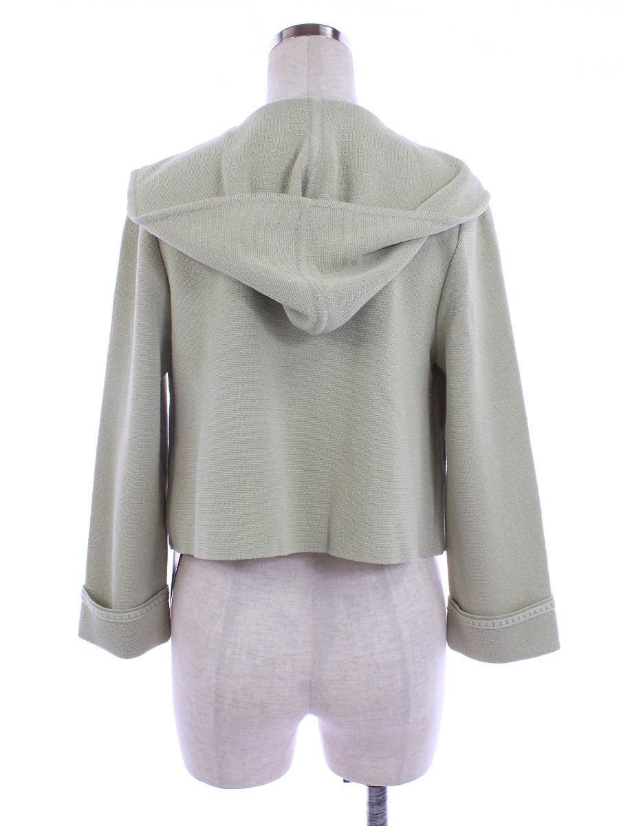 フォクシー Lounge Hoodie フーディー カーディガン ライトグレー