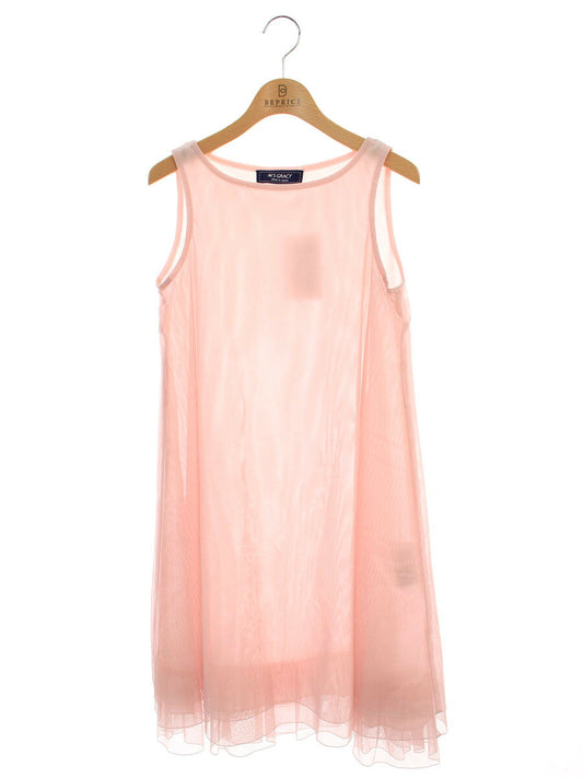 エムズグレイシー ワンピース Sheer Tank Dress 