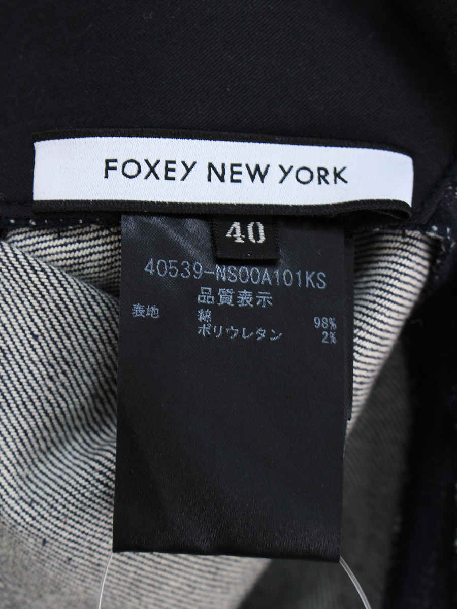 フォクシーニューヨーク ワンピース 40539 Dress Pens?e Bleue