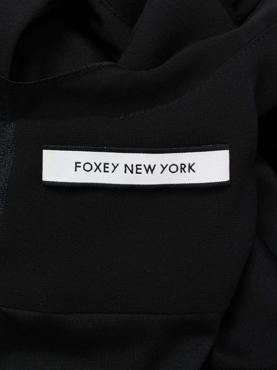 フォクシー ジャケット フォクシーニューヨーク ワンピース サイズ38 FOXEY - ♡フォクシーニューヨークワンピース♡ 白襟付き 新品
