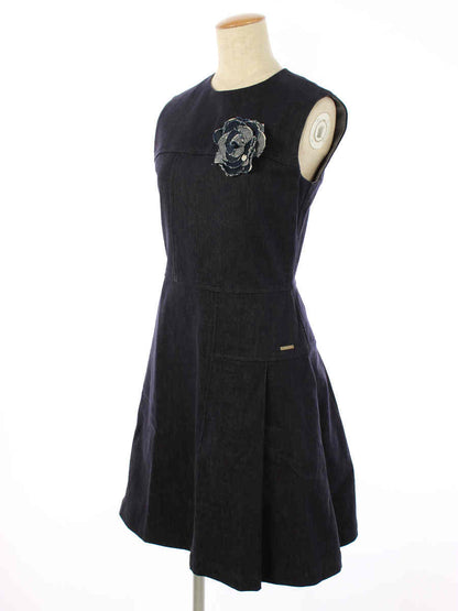 フォクシーニューヨーク ワンピース indigo dress 