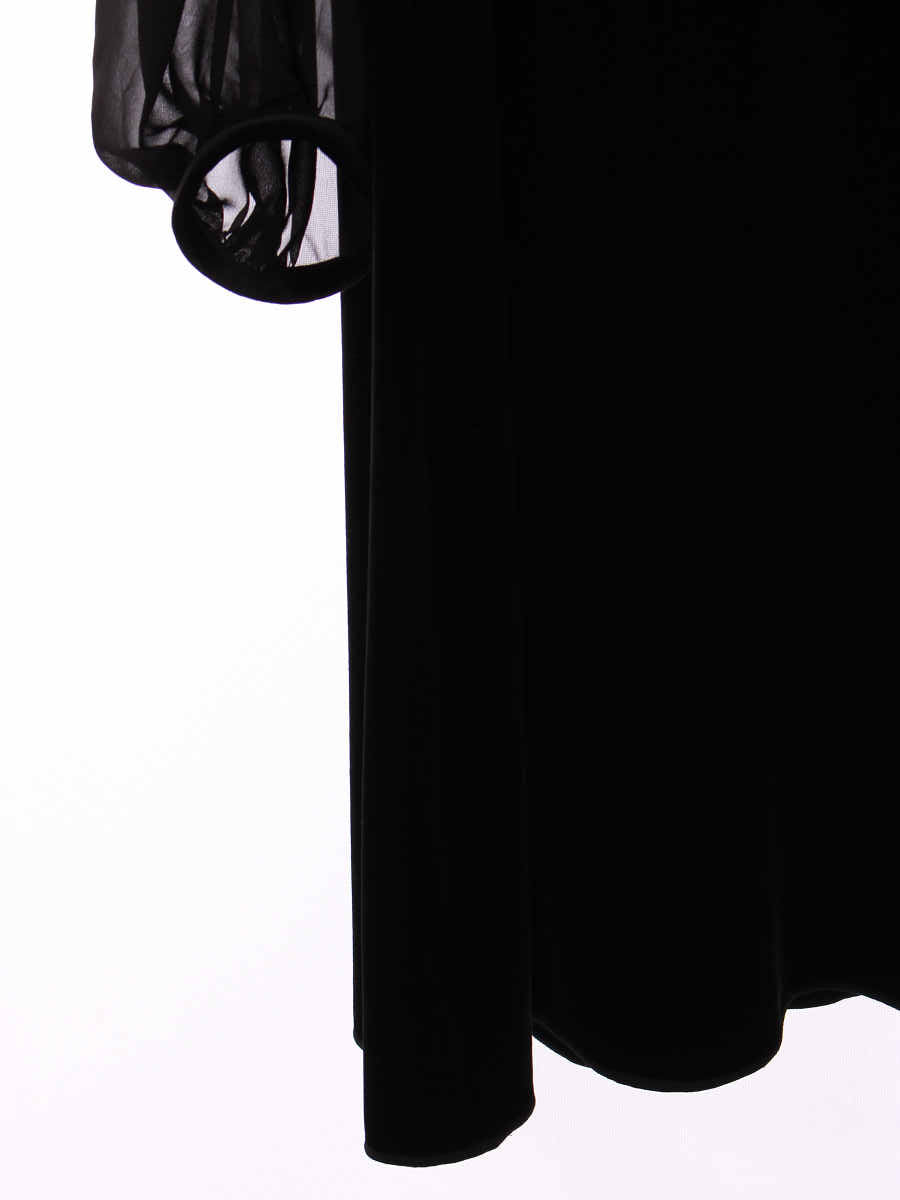 ベロアノワール by フォクシーニューヨーク ワンピース Dress Amelie 半端袖 40【240503】