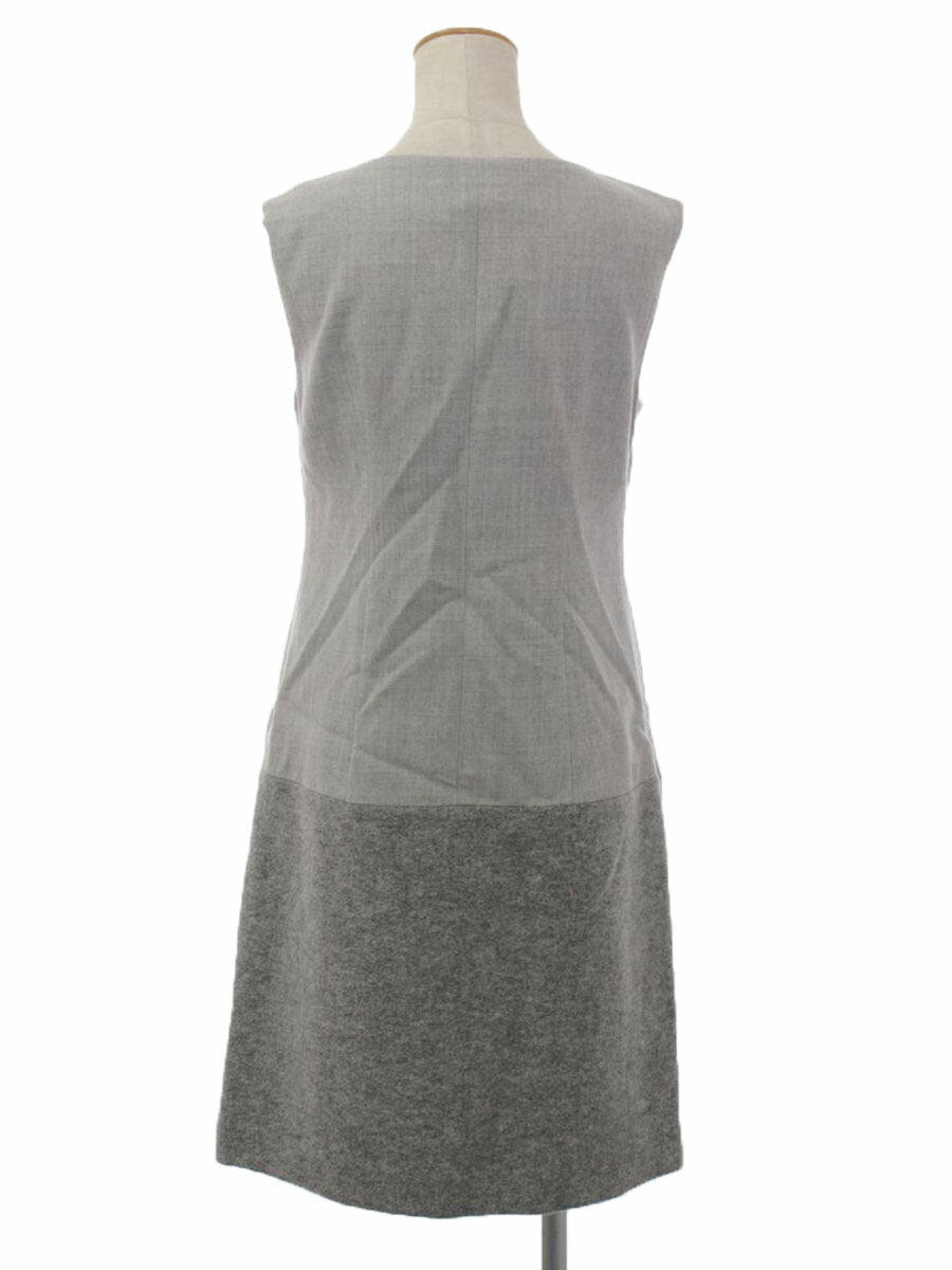 ルネラベンダー フロントジッパーワンピース