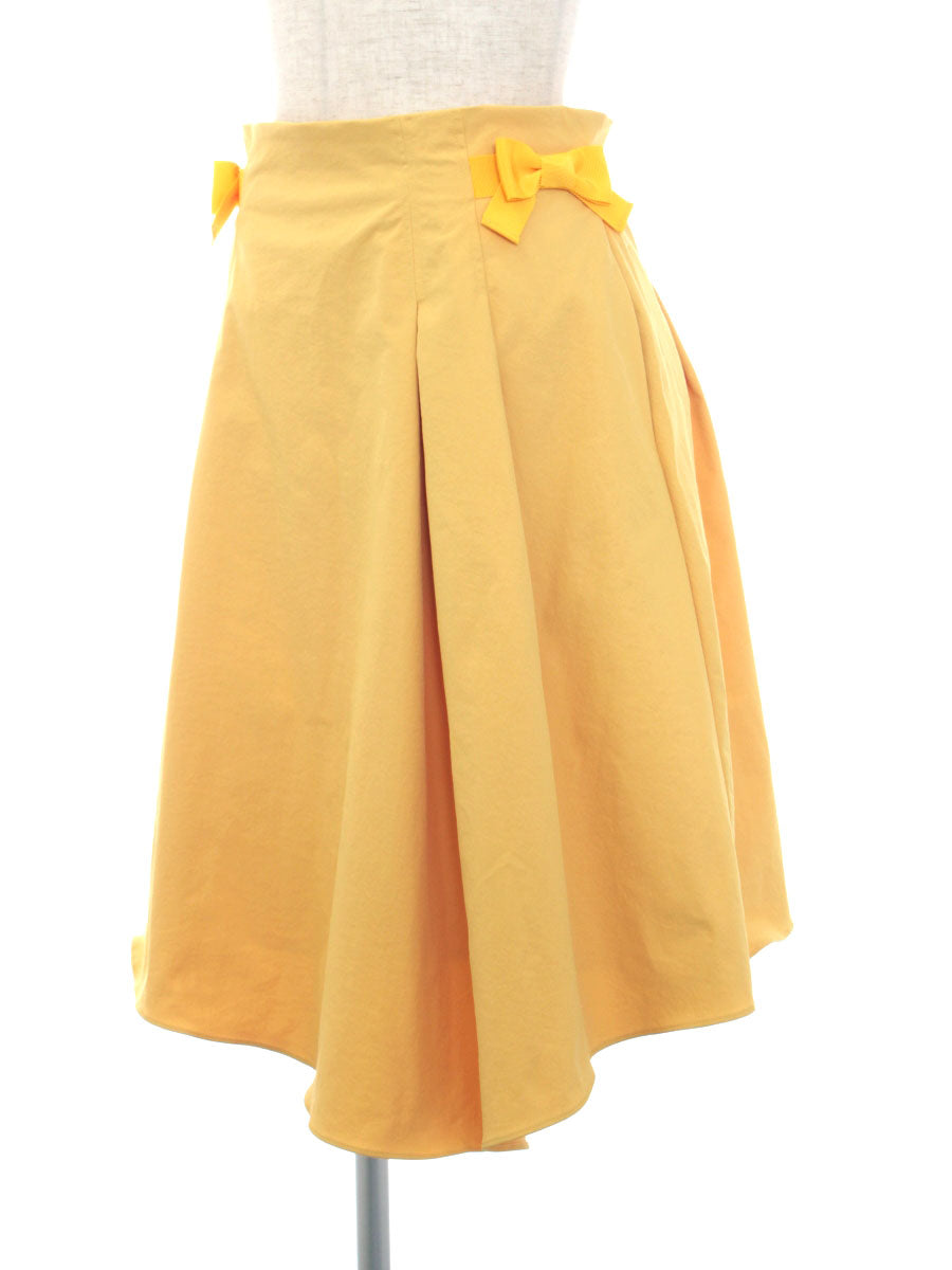 エムズグレイシー スカート Asymmetry Skirt リボン