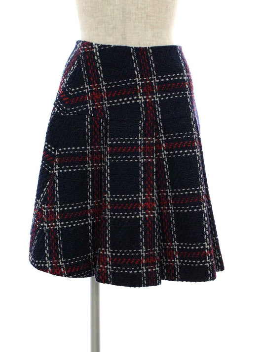 エムズグレイシー スカート Trad Check Skirt チェック