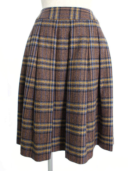 エムズグレイシー スカート French Chic Check Skirt チェック