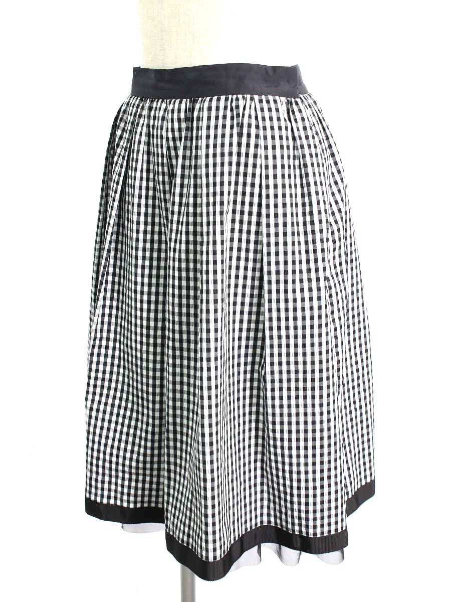 エムズグレイシー スカート Gingham Check Skirt チェック