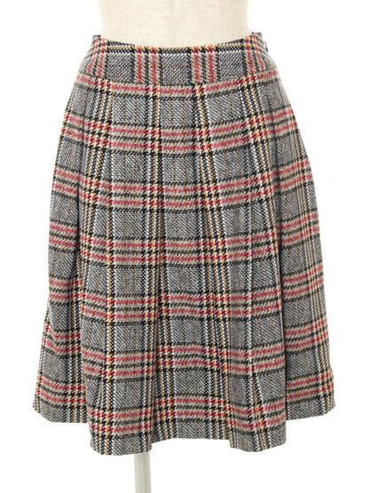 エムズグレイシー スカート French Chic Check Skirt チェック