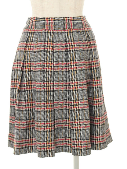 エムズグレイシー スカート French Chic Check Skirt チェック